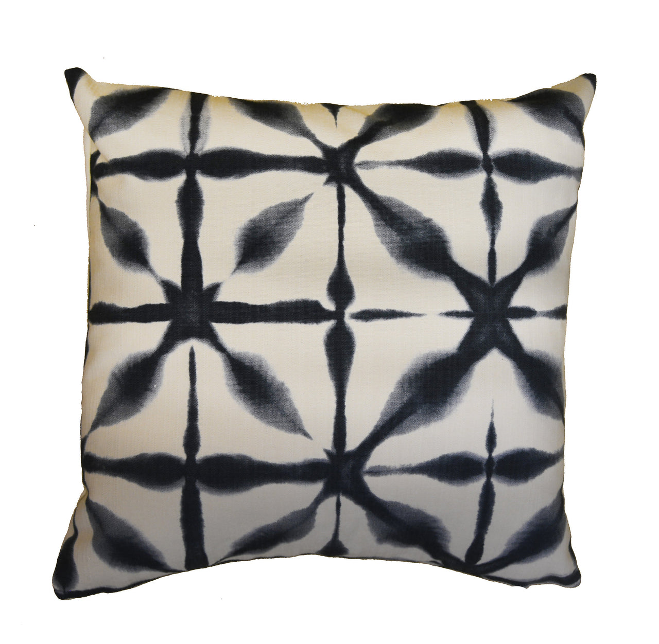 Schumacher - Andromeda - Indigo - Traditional Japanese Shibori Designer Cushion Cover - Handmade Throw Pillow - Designer Home Decor