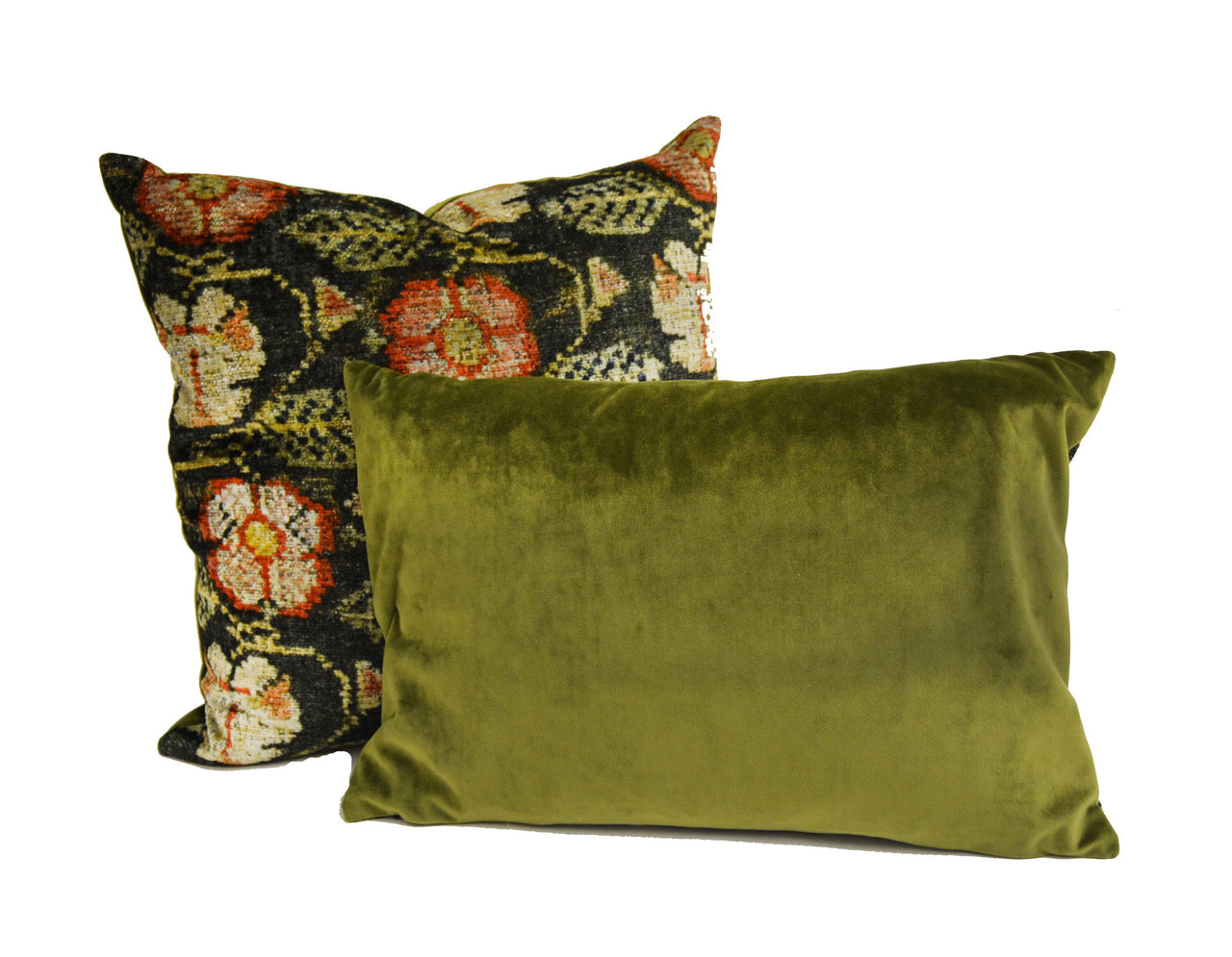 Designers Guild - Tapestry Velvet - Emerald - Stunning Luxury Designer Cushion Cover Throw Pillow Home Decor