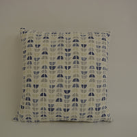 Thumbnail for Fryetts Odense Blue Cushion Cover Throw Pillow