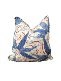 Thumbnail for William Morris - Bamboo - Indigo / Woad - Cushion Cover Throw Pillow Designer Home Decor