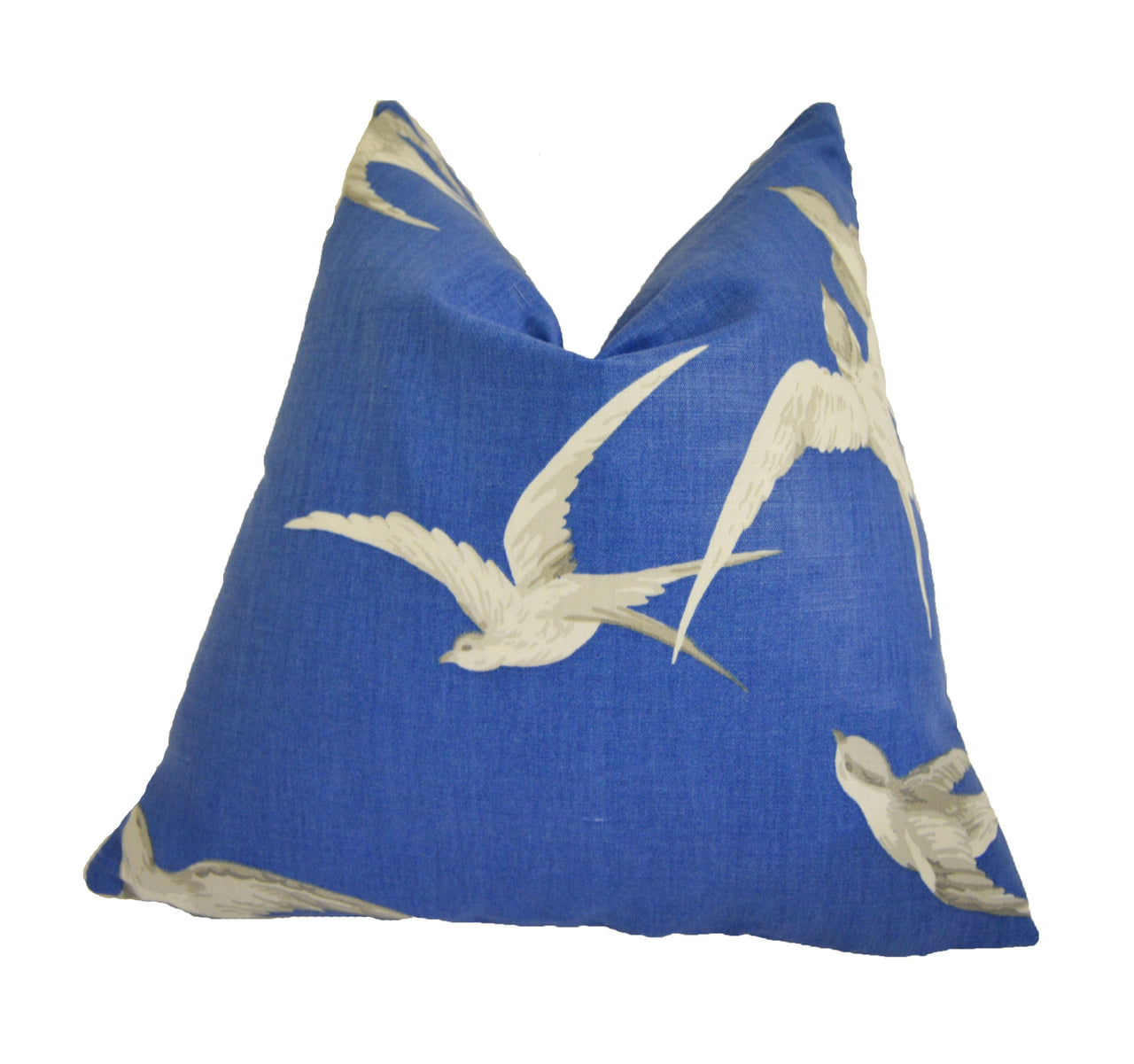 Sanderson - Swallows - Navy - Limited Edition Cushion Cover Throw Pillow Designer Home Decor