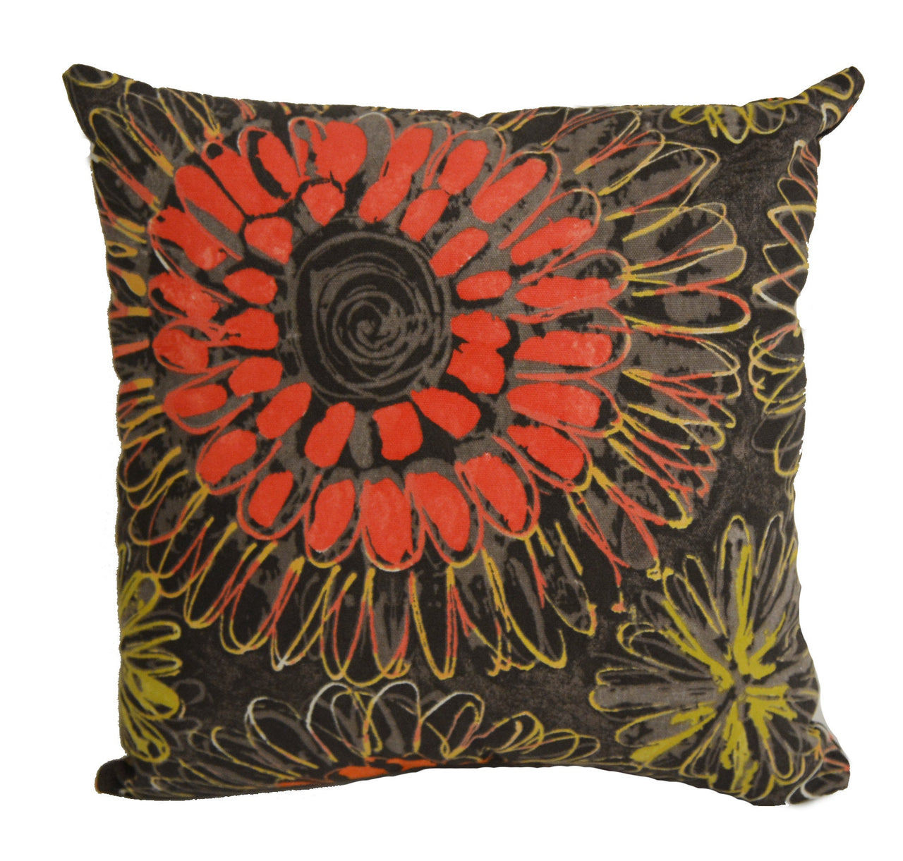 Scion - Aloha - Spice - Warm Vibrant Floral Batik Style Cushion Cover - Handmade Throw Pillow Designer Home Decor