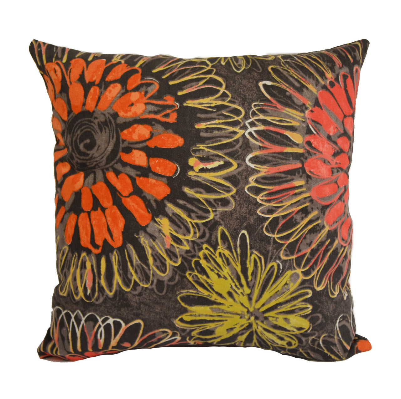 Scion - Aloha - Spice - Warm Vibrant Floral Batik Style Cushion Cover - Handmade Throw Pillow Designer Home Decor