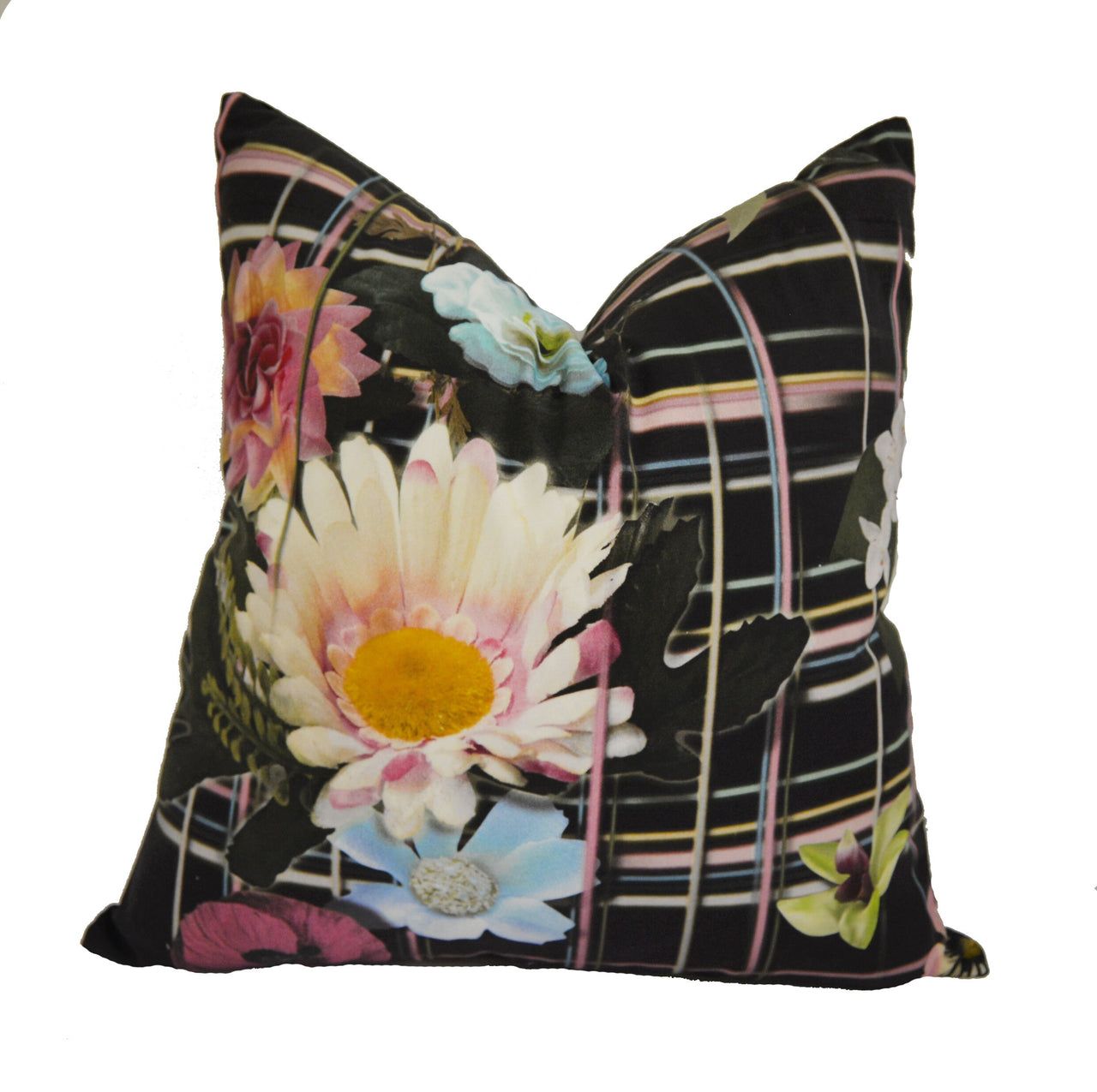 Designers Guild / Christian Lacroix - Veranda - Nuit - Cushion Cover Throw Pillow Designer Home Decor