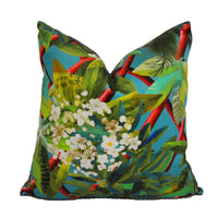 Thumbnail for Designers Guild / Christian Lacroix - Canopy - Turquoise - Cushion Cover Throw Pillow Designer Home Decor