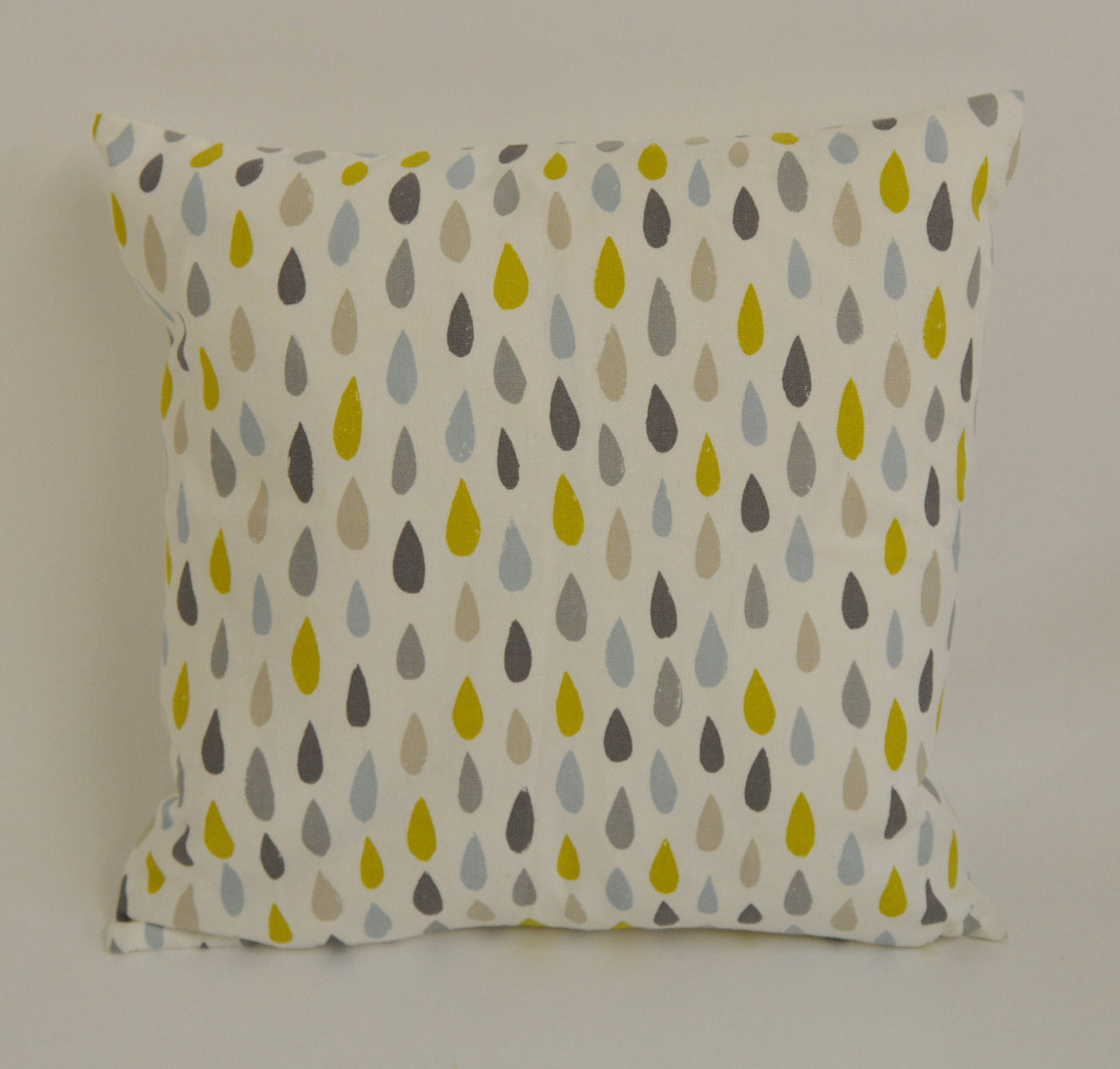 Scion - Splish Splash - Slate / Pickle / Paper - Cute Raindrop Cushion Cover Handmade Throw Pillow Designer Home Decor