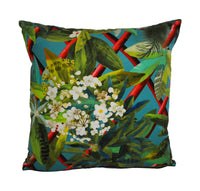 Thumbnail for Designers Guild / Christian Lacroix - Canopy - Turquoise - Cushion Cover Throw Pillow Designer Home Decor