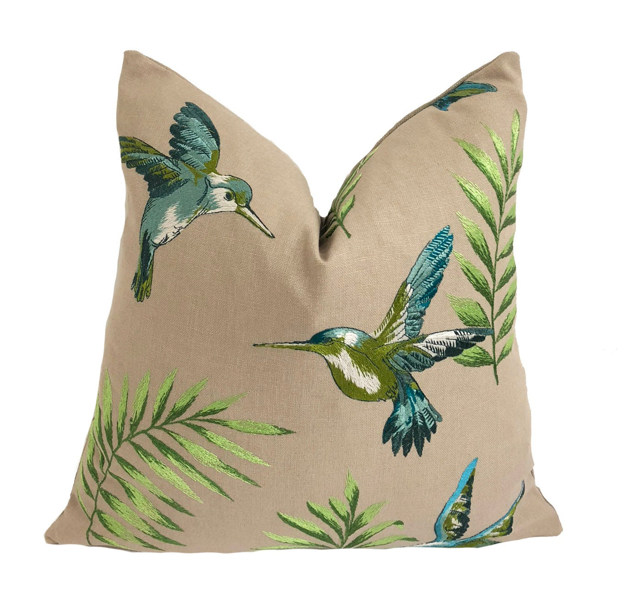 ILiv - Montserrat - Lagoon - Cushion Cover Pillow Throw Stunning Embroidered Design