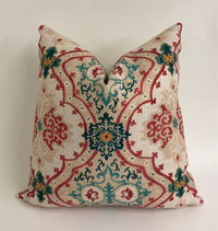 Thumbnail for Designers Guild / William Yeoward - Valetta - Peacock - Cushion Cover Throw Pillow Designer Home Decor