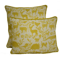 Thumbnail for Flockhart Fabrics - Nursery Design - Cushion Cover Pillow Throw Vintage Design Stunning