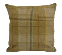 Thumbnail for Abraham Moon - Huntingtower - Sand - 100% Wool Humane Sustainable Eco Friendly Designer Cushion Cover - Luxury Throw Pillow - Handmade Home