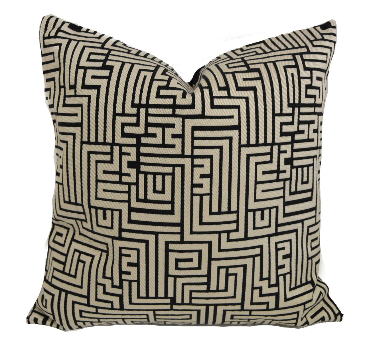 Clarke & Clarke - BW1016  - Black / White - Stunning Designer Geometric Cushion Cover Throw Pillow Designer Home Decor