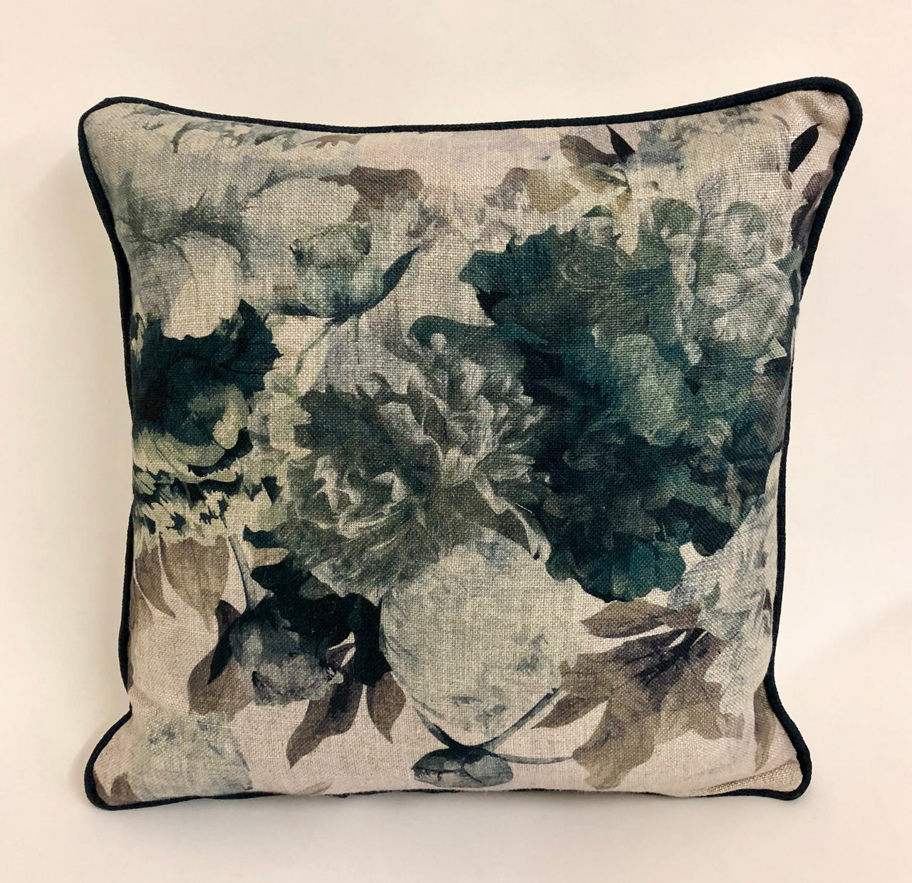 Chivasso Fabric - Fiore Botanico - Cushion Cover Pillow Throw 16" x 16"