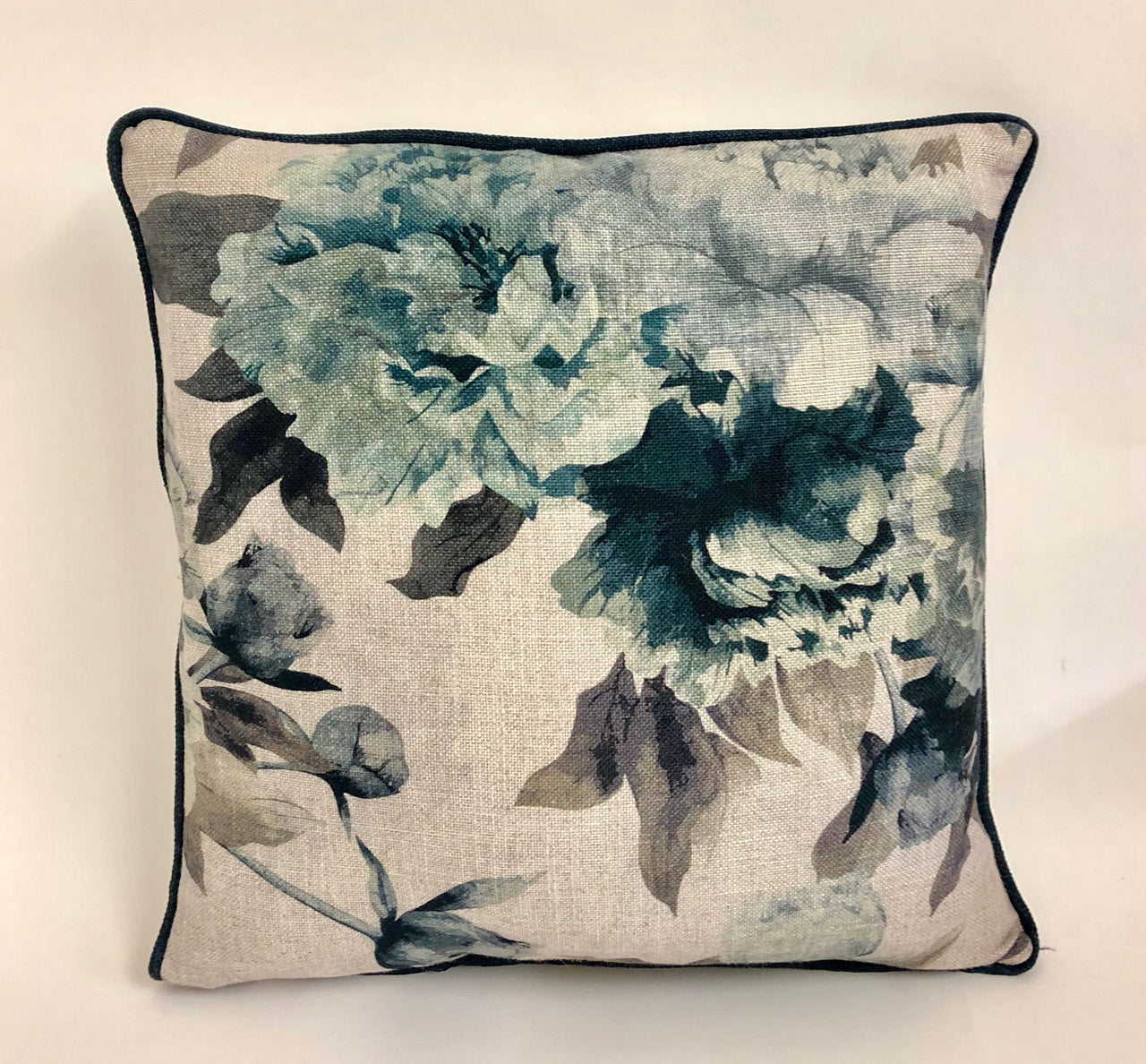 Chivasso Fabric - Fiore Botanico - Cushion Cover Pillow Throw 16" x 16"