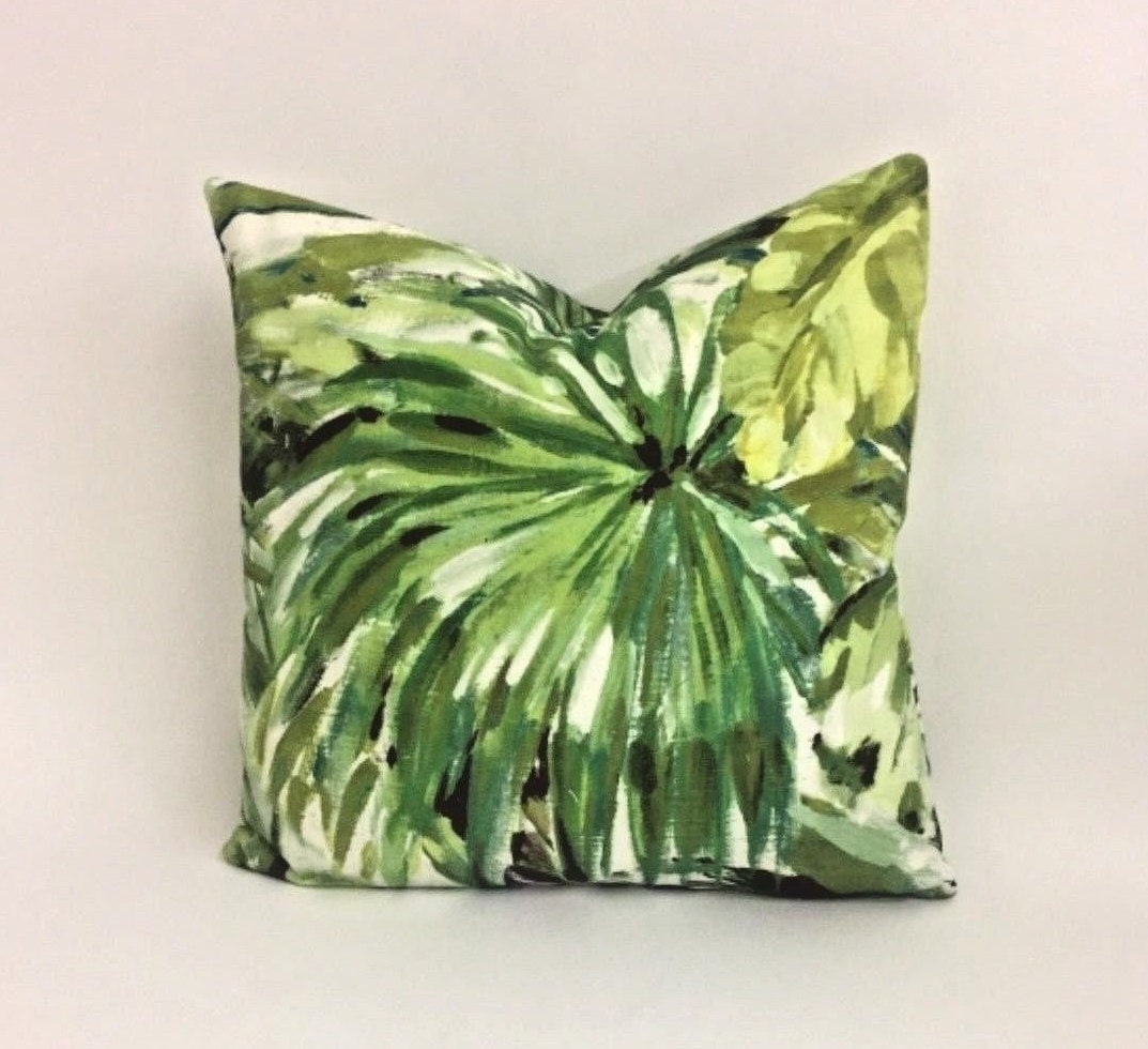 Prestigious - Palmyra - Oasis - Exotic Tropical Jungle Cushion Cover - Handmade Throw Pillow Designer Home Decor