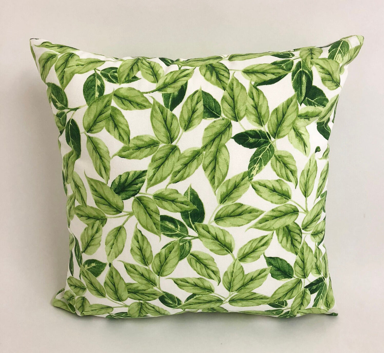 Prestigious - Bayleaf - Evergreen - Crisp Leaves Cushion Cover - Handmade Throw Pillow Designer Home Decor