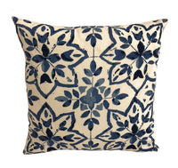 Thumbnail for Prestigious - Avignon - Porcelain - Wonderful Symmetrical Floral Cushion Cover Throw Pillow Designer Home Decor