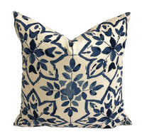 Thumbnail for Prestigious - Avignon - Porcelain - Wonderful Symmetrical Floral Cushion Cover Throw Pillow Designer Home Decor