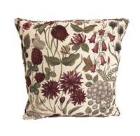 Thumbnail for Iliv - Hawkswick -  Bordeaux - Cushion Cover Pillow Throw Beautiful Fabric Self Piped