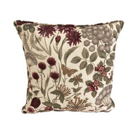 Thumbnail for Iliv - Hawkswick -  Bordeaux - Cushion Cover Pillow Throw Beautiful Fabric Self Piped