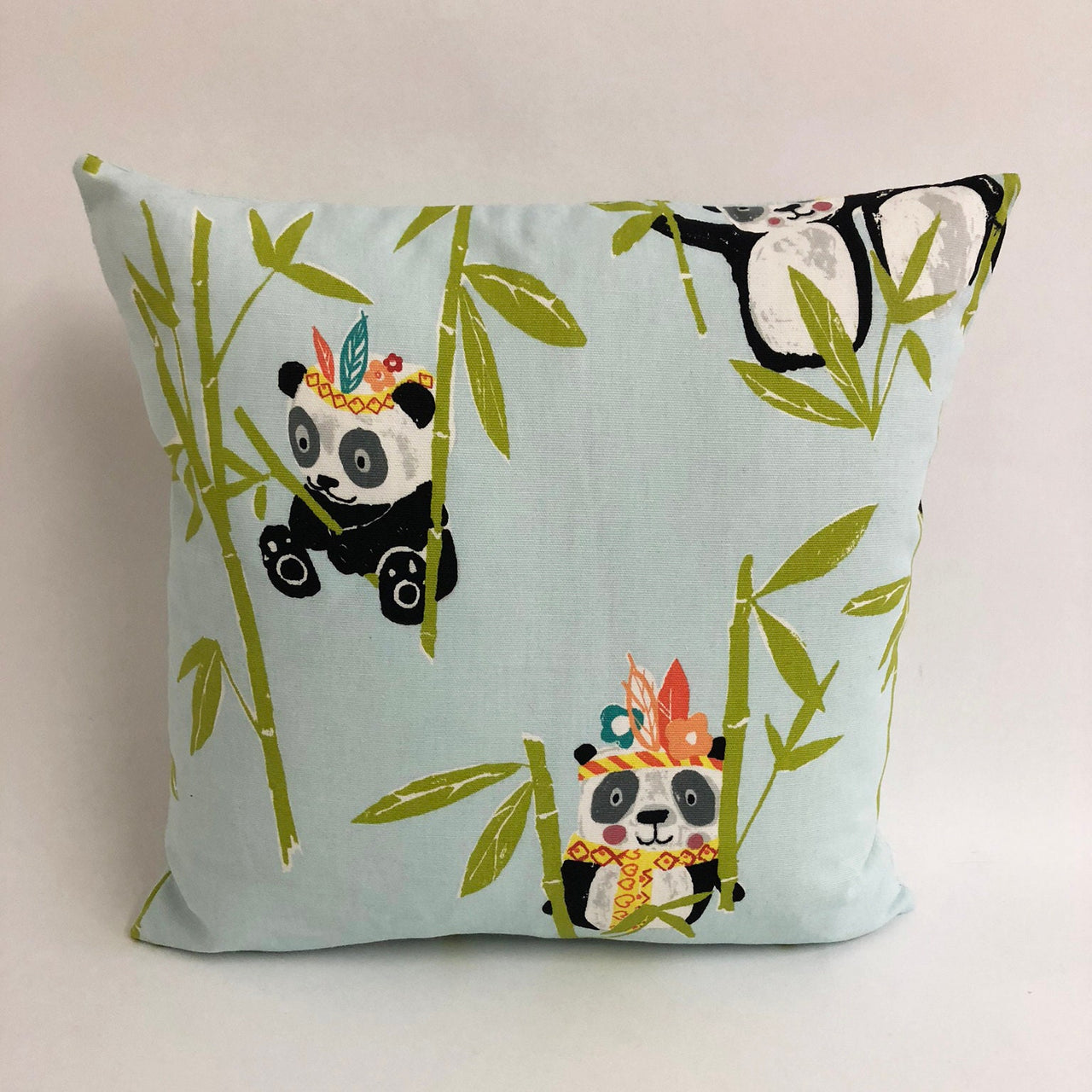 Prestigious Textiles - Panda - Aqua - Cushion Covers Pillow Throws