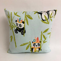 Thumbnail for Prestigious Textiles - Panda - Aqua - Cushion Covers Pillow Throws