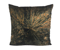 Thumbnail for Zoffany - Taisho - Vine Black - Lavish Lotus Leaf Cushion Cover - Handmade Velvet Throw Pillow - Designer Home Decor