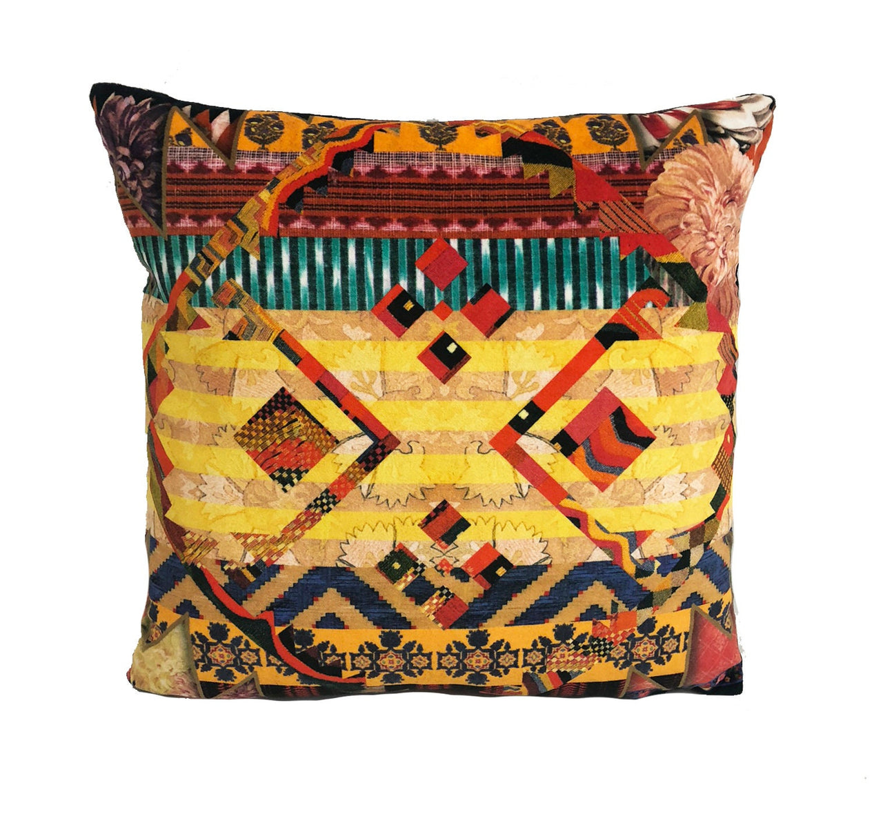 Designers Guild / Christian Lacroix - Frida Santa Arlequin - Cushion Cover Throw Pillow Designer Home Decor