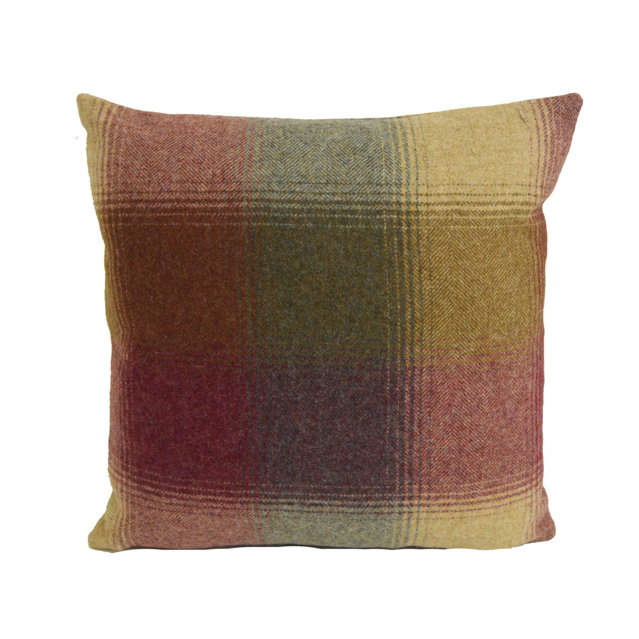 Abraham Moon - Kilnsey - Rhodolite - 100% Wool Humane Sustainable Eco Friendly Designer Cushion Cover - Luxury Throw Pillow - Handmade Home