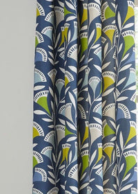 Thumbnail for Scion Fabric - Noukku  - Mist/Kiwi/Midnight - Made to Measure Curtains + buy by the metre