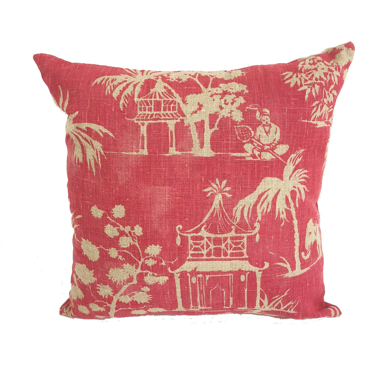 Clarke and Clarke - Mandir - Sorbet - Cushion Cover Pillow Throw