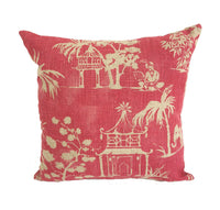 Thumbnail for Clarke and Clarke - Mandir - Sorbet - Cushion Cover Pillow Throw