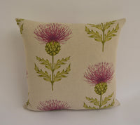 Thumbnail for Voyage - Blair - Berry - Lovely Thistle Cushion Cover Throw Pillow Designer Home Decor