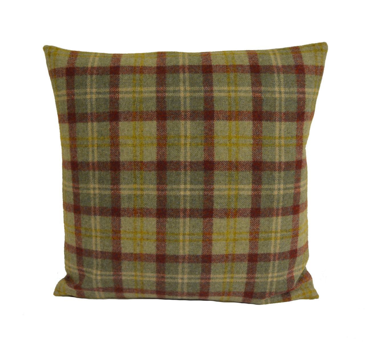 Art Of The Loom  - Oban Plaid - Mountain View - Timeless Versatile Sustainable Wool Designer Cushion Cover - Luxury Throw Pillow - Handmade