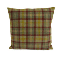 Thumbnail for Art Of The Loom  - Oban Plaid - Mountain View - Timeless Versatile Sustainable Wool Designer Cushion Cover - Luxury Throw Pillow - Handmade