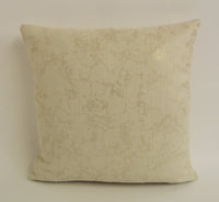 Thumbnail for Clarke and Clarke - Pietra - Ivory / Gold - Stunning Gold Metallic Cushion Cover Throw Pillow Designer Home Decor