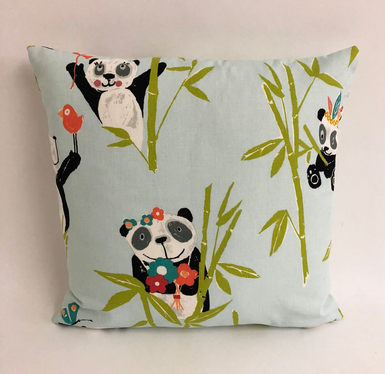 Prestigious Textiles - Panda - Aqua - Cushion Covers Pillow Throws