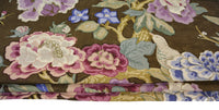 Thumbnail for Schumacher - Bermuda Blossom - Cocoa -  Made To Measure Professionally Made Roman Blind