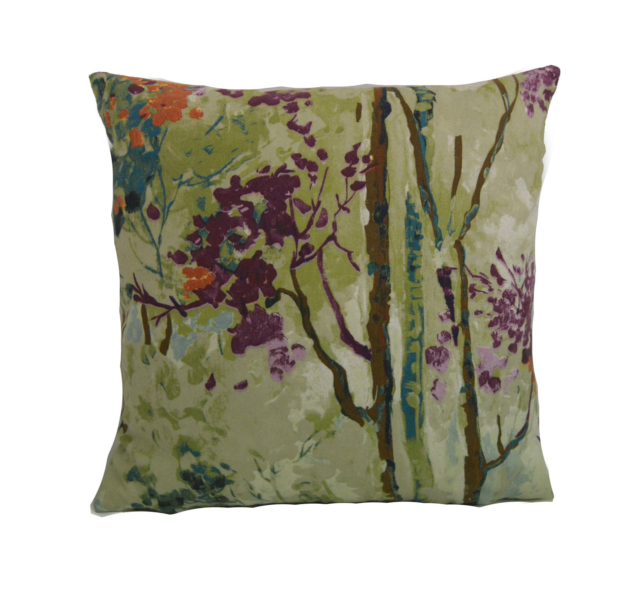 Prestigious - Silver Birch - Jewel - Beautiful Birch Tree Blossom Cushion Cover - Handmade Throw Pillow Designer Home Decor