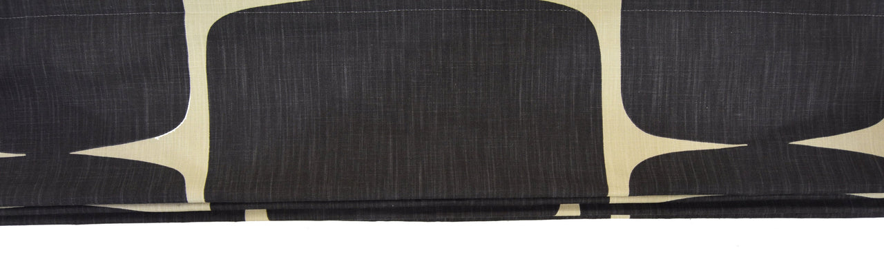 Scion - Lohko - Liquorice / Hemp - Made To Measure Professionally Made Roman Blind