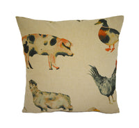 Thumbnail for Studio G - On the Farm - Linen - Lovely Farmhouse Cushion Cover Throw Pillow Designer Home Decor