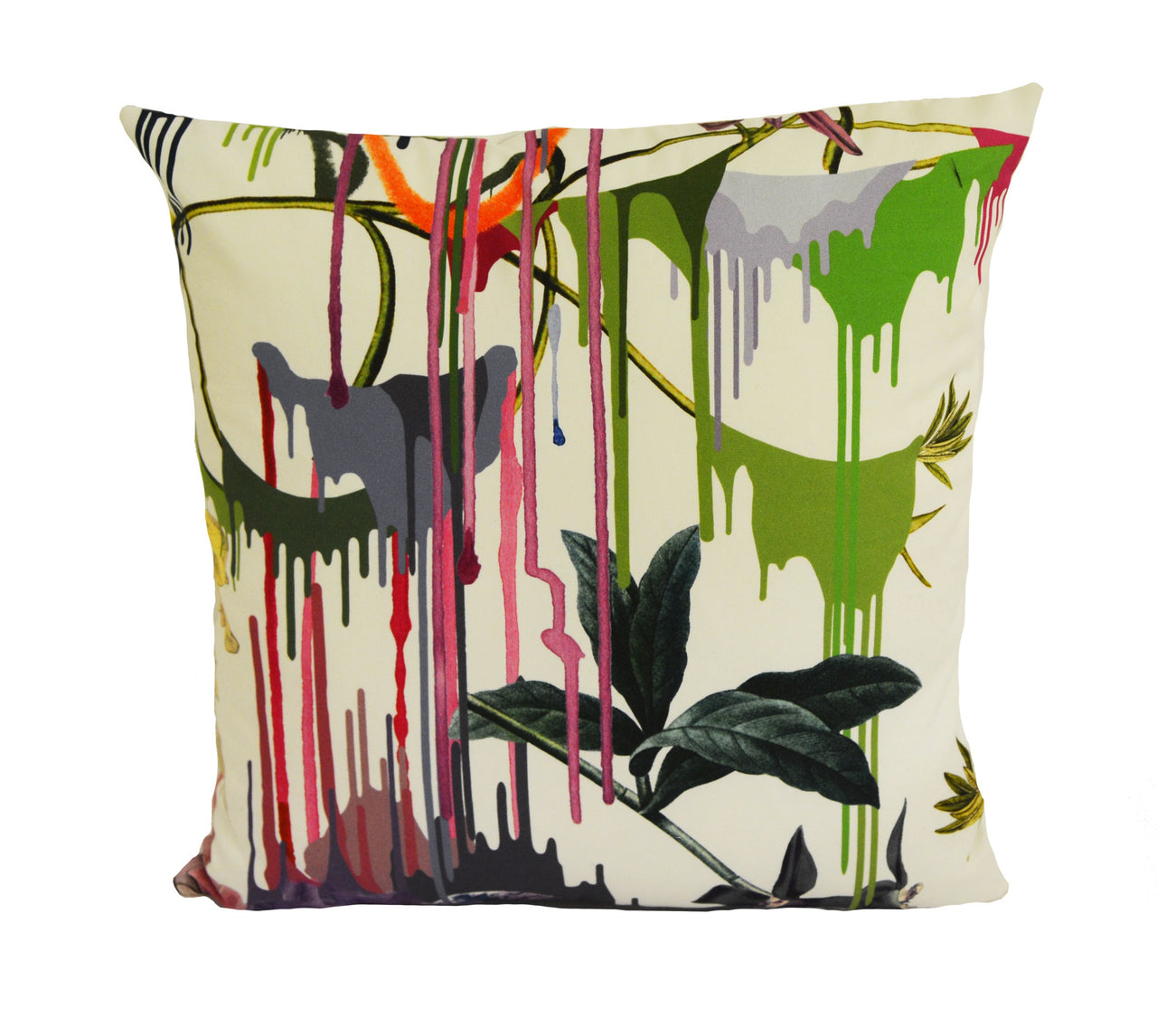 Designers Guild / Christian Lacroix - Orchids Fantasia - Perce Neige - Cushion Cover Throw Pillow Designer Home Decor