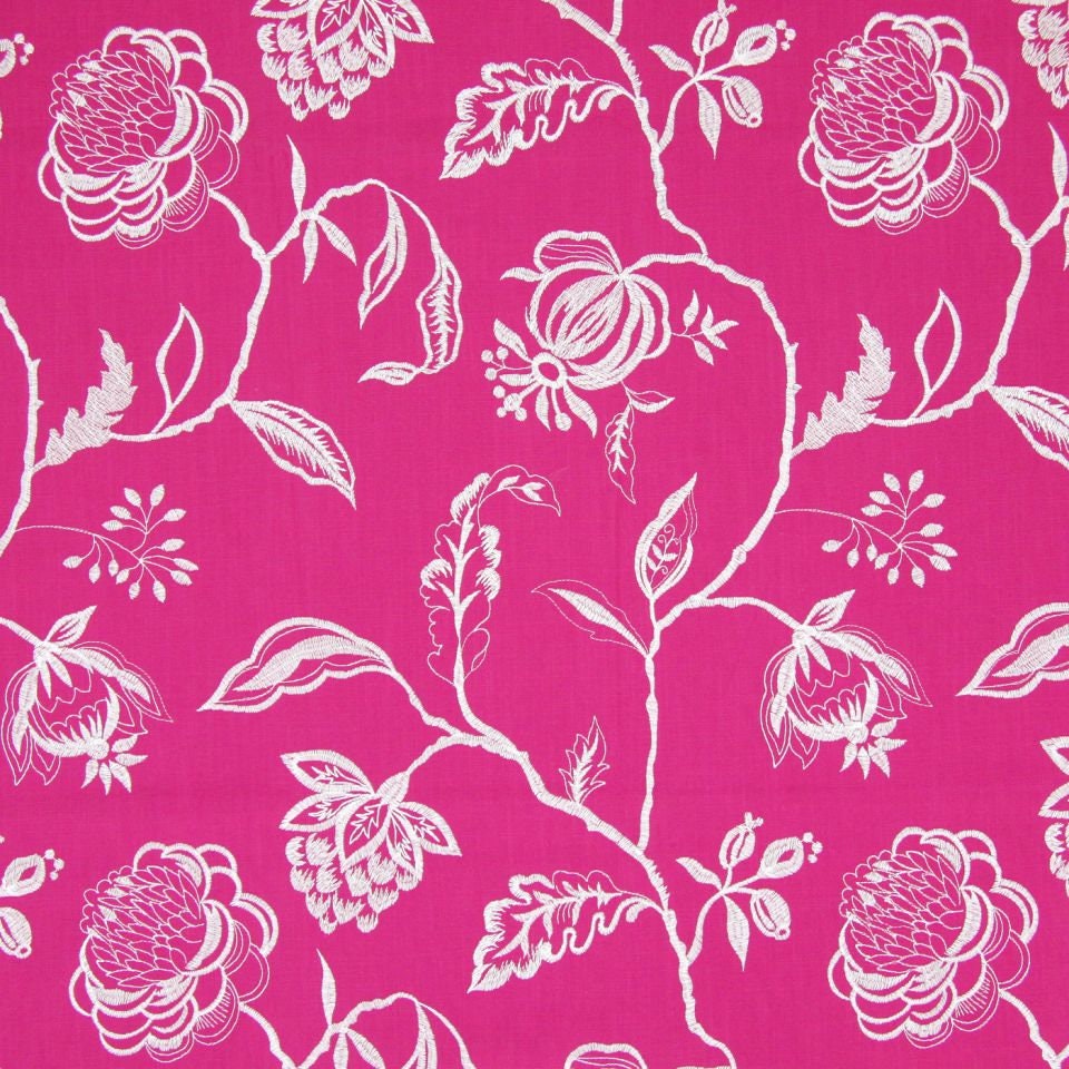 Prestigious Textiles - Lahini - Fuchsia - Cushion Covers/Pillow Throws Embroidery