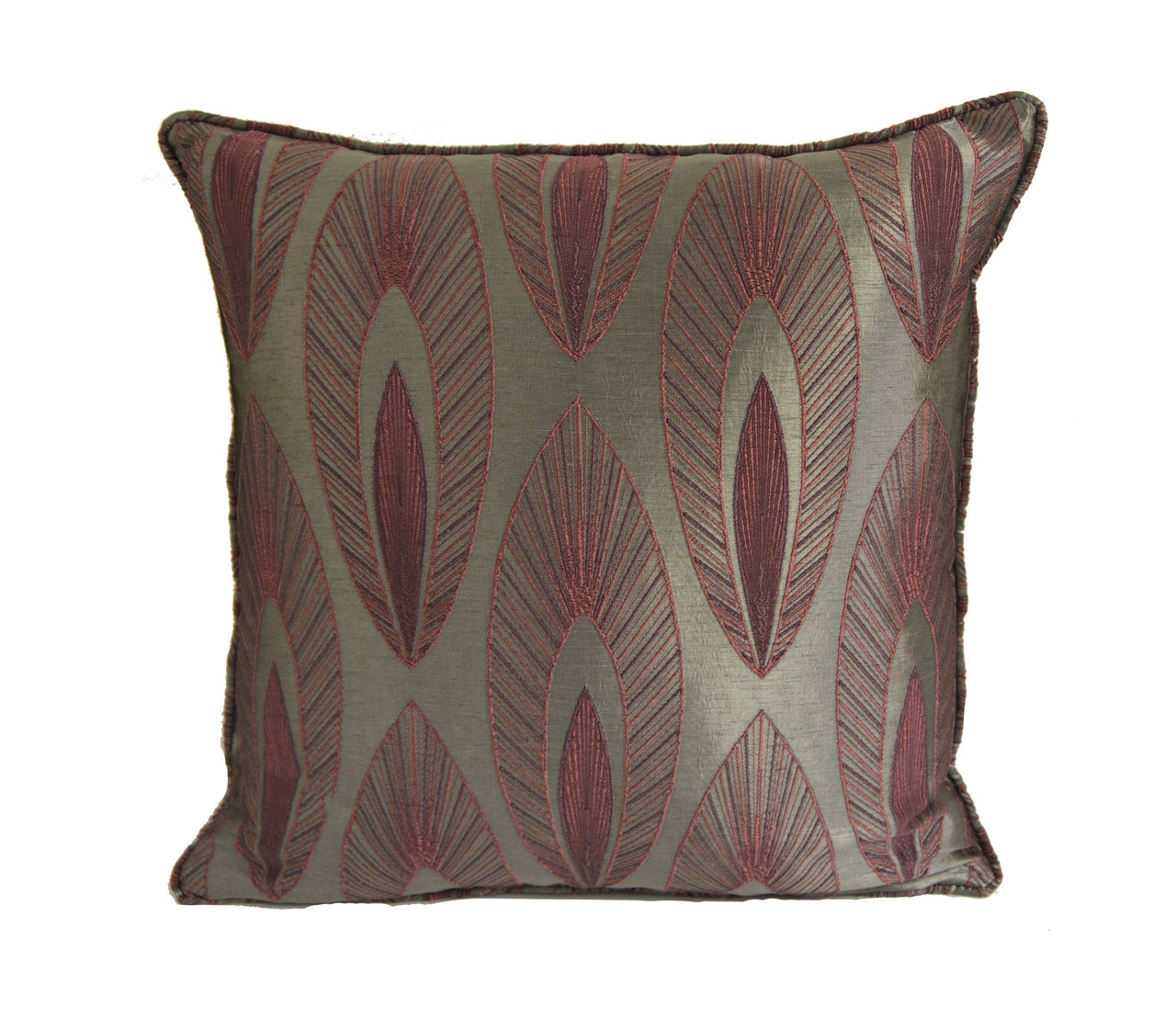 ILiv - Arrow Leaf - Amethyst - Stunning Designer Home Decor Cushion Cover Throw Pillow