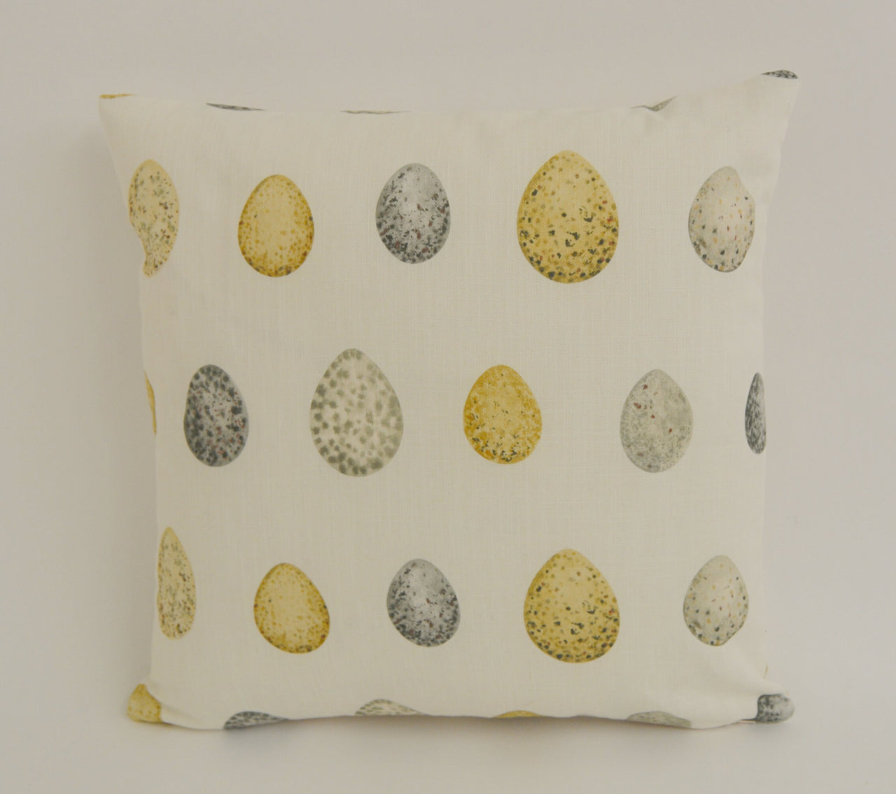 Sanderson - Nest Egg - Corn / Graphite - Cushion Cover Throw Pillow Designer Home Decor