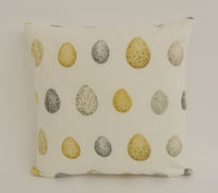 Thumbnail for Sanderson - Nest Egg - Corn / Graphite - Cushion Cover Throw Pillow Designer Home Decor