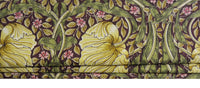 Thumbnail for William Morris - Pimpernel - Aubergine / Olive - Made To Measure Professionally Made Roman Blind