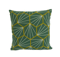 Thumbnail for Scion - Aikyo - Forest - Scandi & Japanese Geometric Embroidered Cushion Cover - Handmade Throw Pillow - Designer Home Decor