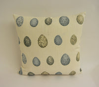 Thumbnail for Sanderson - Nest Egg - Eggshell / Ivory - Cushion Cover Throw Pillow Designer Home Decor