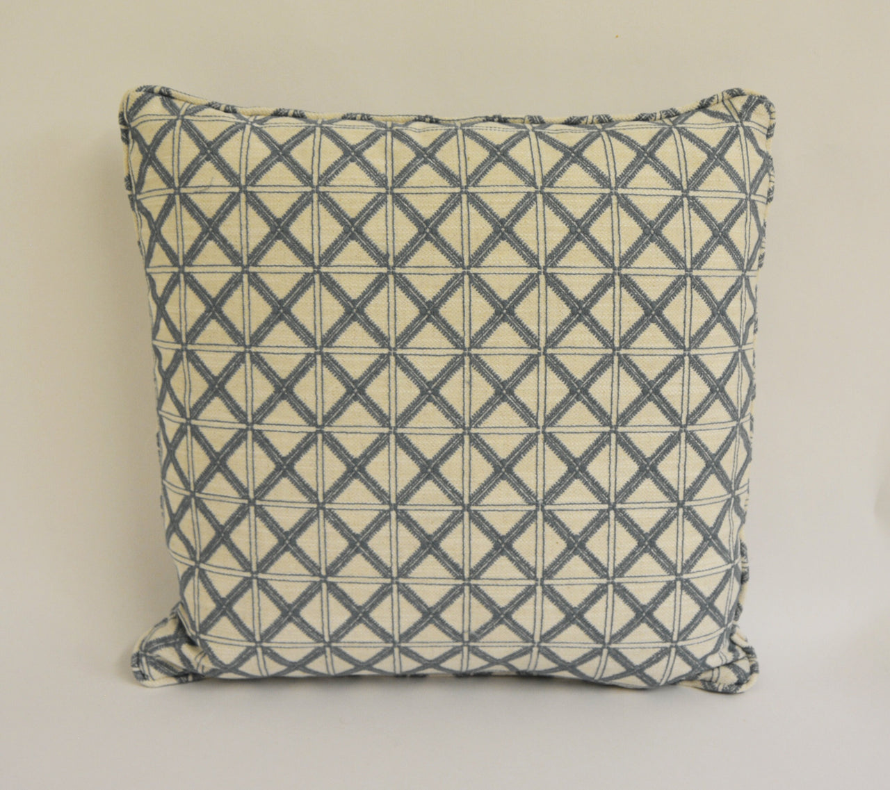 Clarke & Clarke - Makenzi - Aqua - Stunning Embroidered Cushion Cover Throw Pillow Home Decor